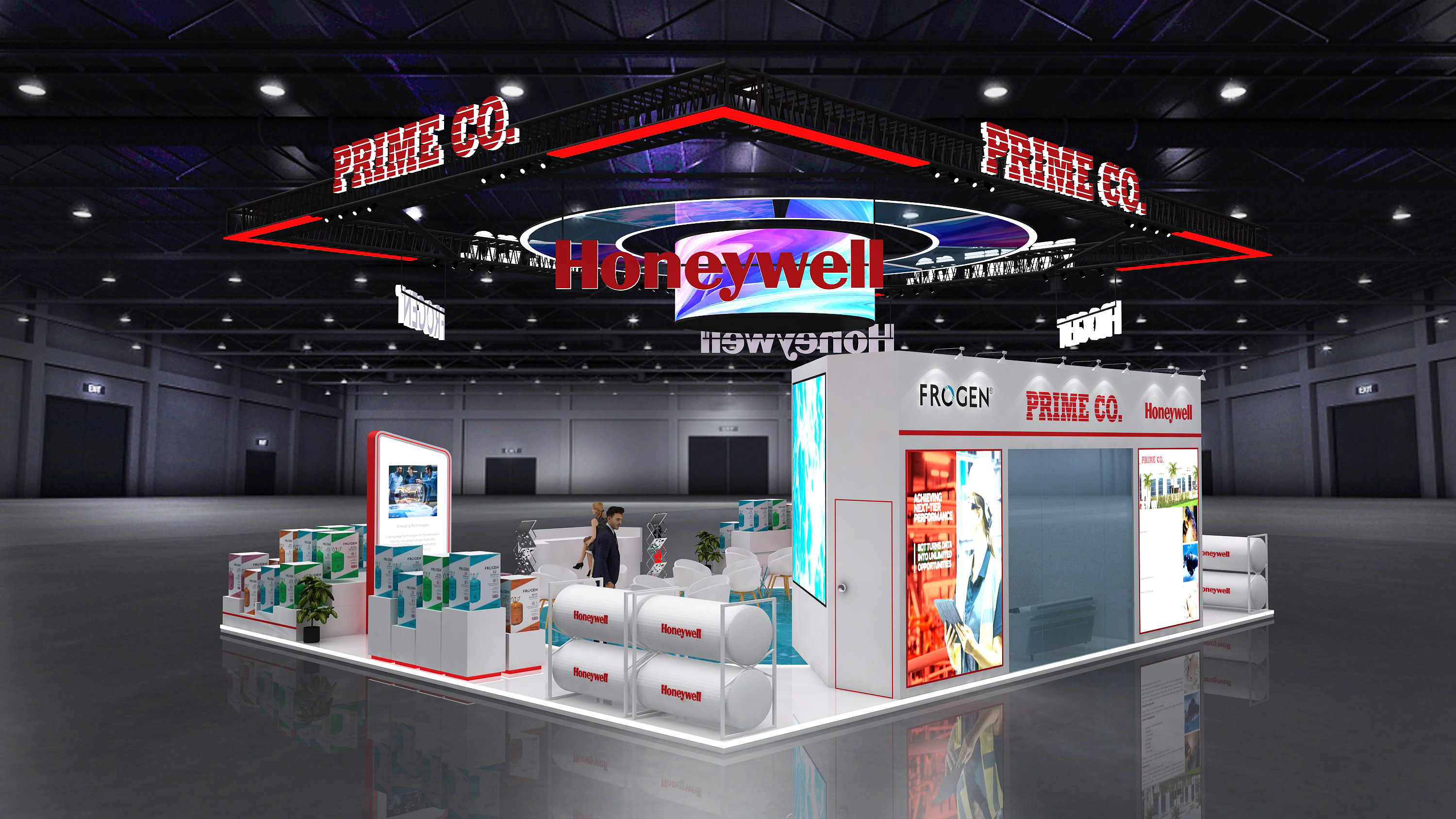 PRIME CO 12X10M STALLDESIGN IN DUBAI-3