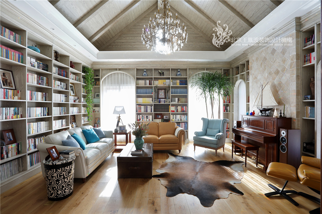 东方太阳城800平米顺义 美式混搭风格-5