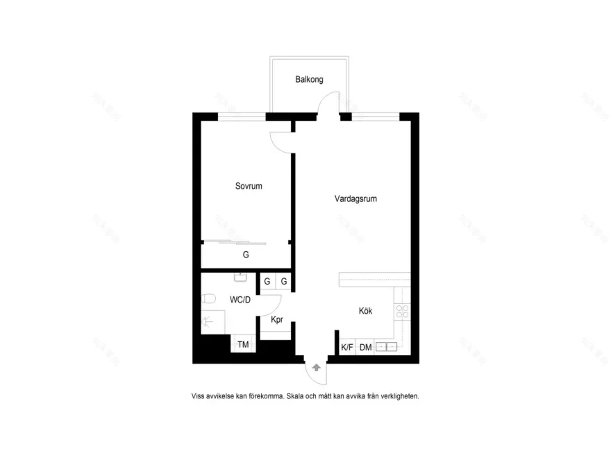 瑞典一室公寓的完美设计-10