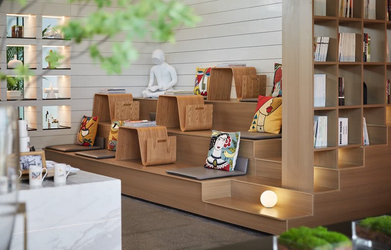 苏州星河·胥江新著雅苑售楼处 | 书店+画室+阅读的多功能空间-32