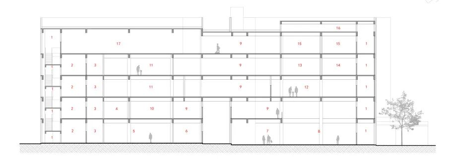 上海市杨浦区江浦社区文体中心丨中国上海丨上海日清建筑设计有限公司-86