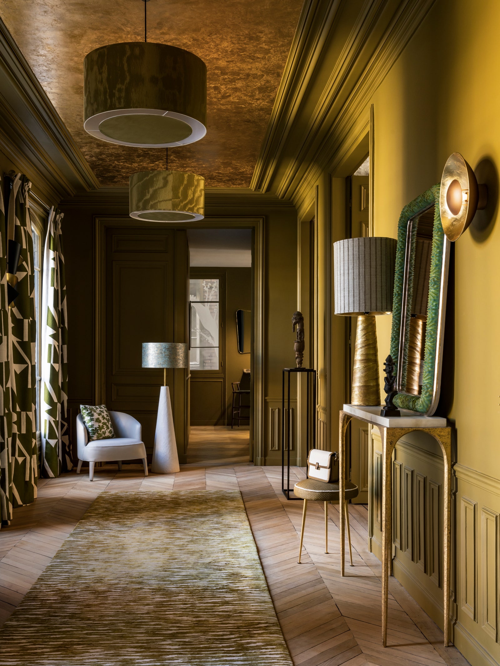 异国风情的奢华 HAUSSMANN 公寓设计-4