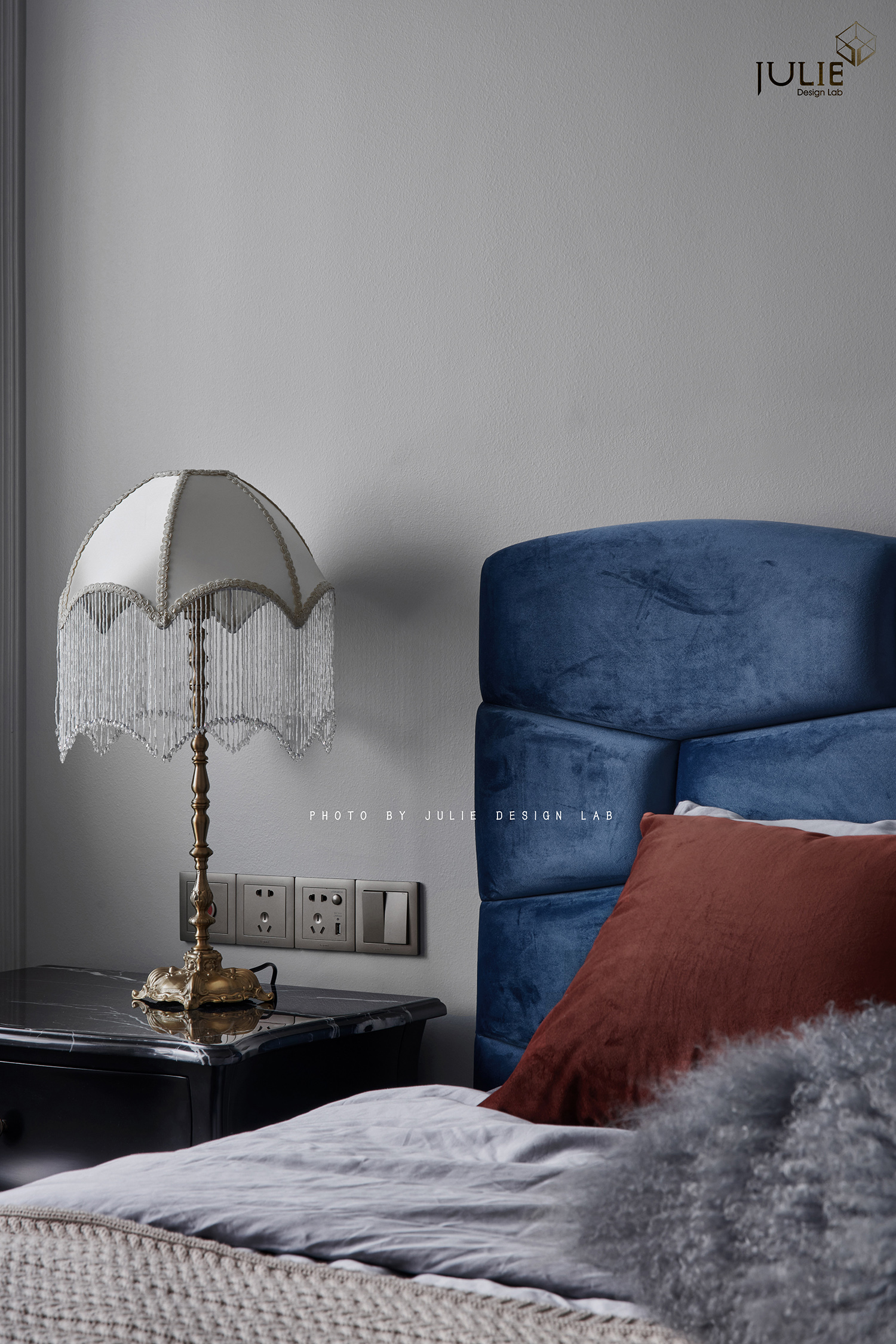 法式轻奢浪漫住宅设计丨中国杭州丨JULIE 软装设计-31