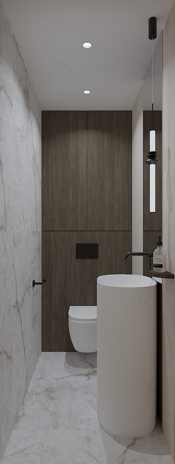 Minimalist Interior With Natural Wood-11