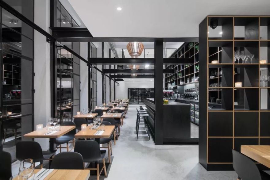 工业风与轻奢的碰撞,打造极致咖啡体验-55