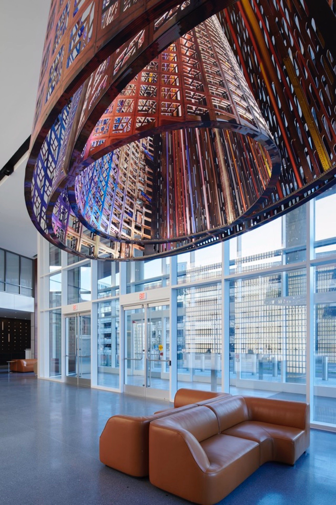 《隧道视野》雕塑艺术品设计丨美国华盛顿丨美国东海岸建筑设计公司FreelandBuck-6