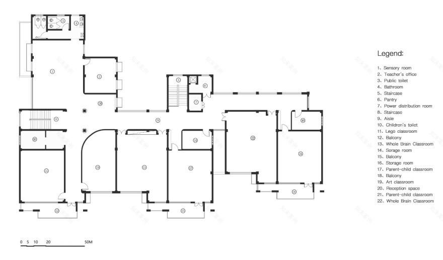 阜南县保健院淮畔世家托育中心丨中国阜阳丨张晓光设计顾问(北京)有限公司-55