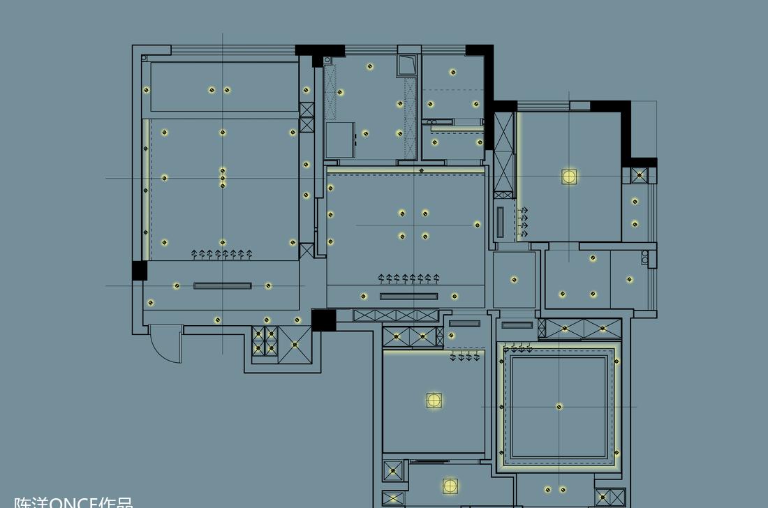 Between福建之间设计丨平层丨ONCE壹度设计丨境外-2