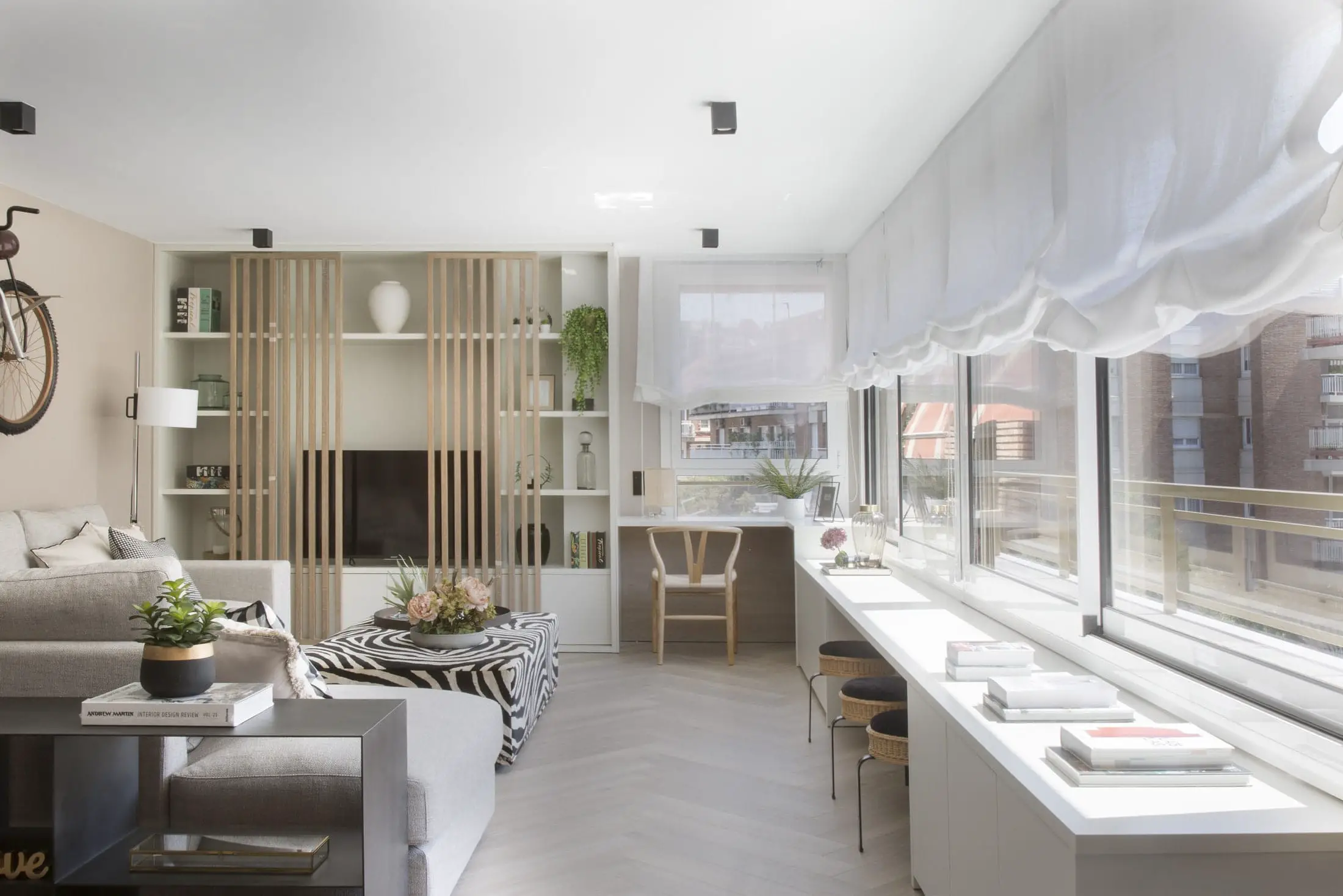 黑沙风格装点巴塞罗那家庭公寓-7