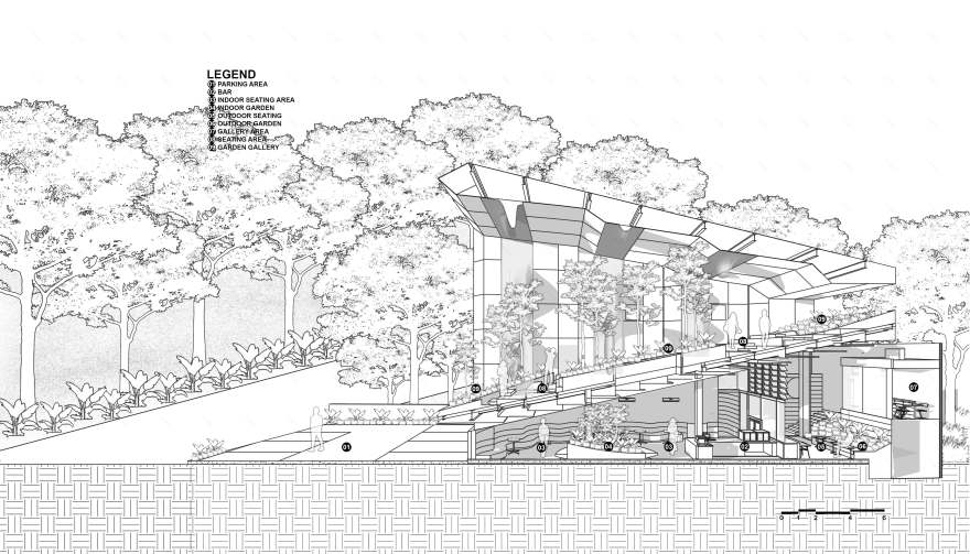 塔纳塔普框架花园丨印度尼西亚雅加达丨RAD+ar-40