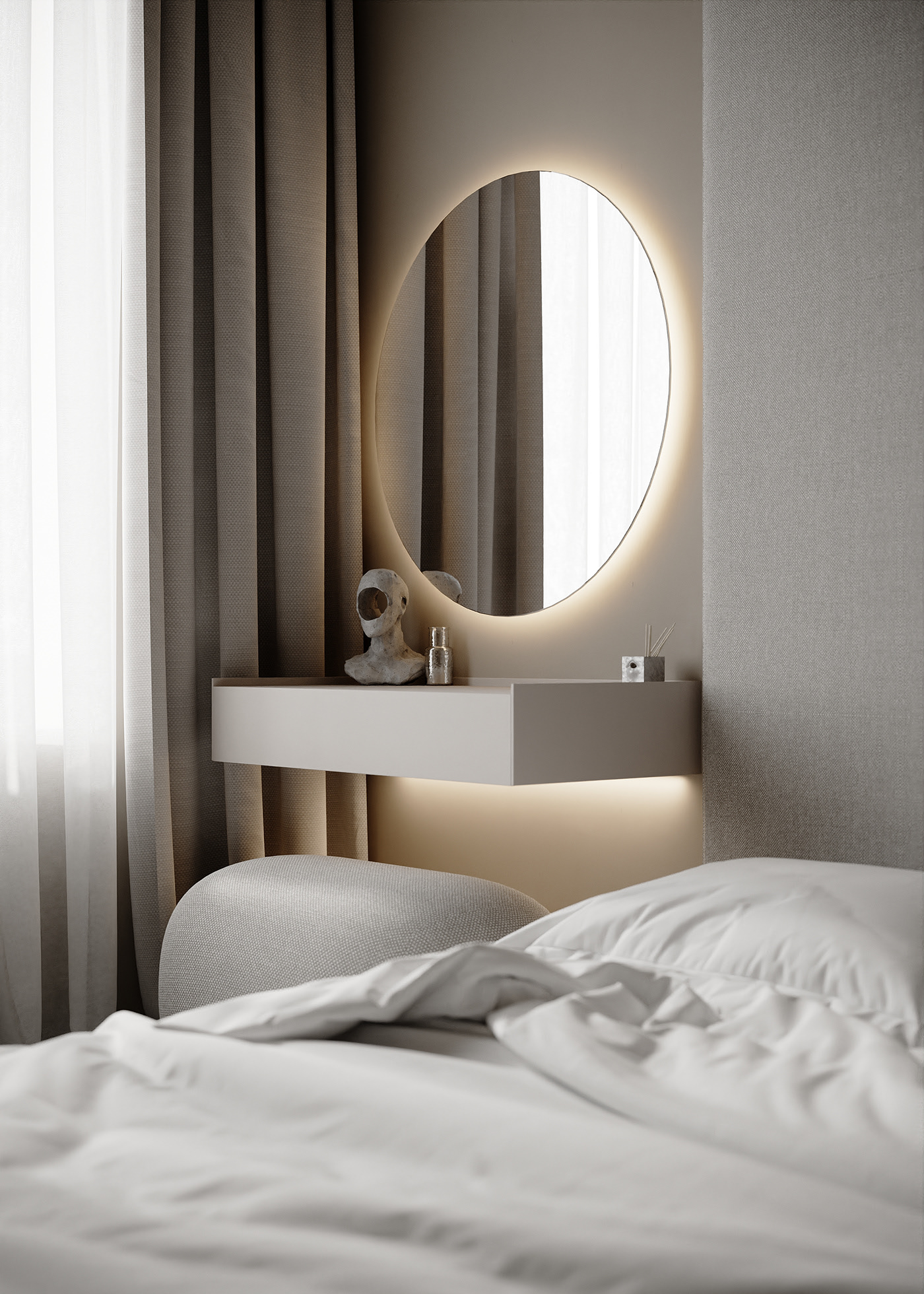 69.5㎡小空间公寓设计 既简约又优雅-11