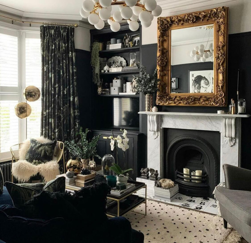 英伦风尚 | 伦敦优雅大胆的爱德华式联排别墅-1