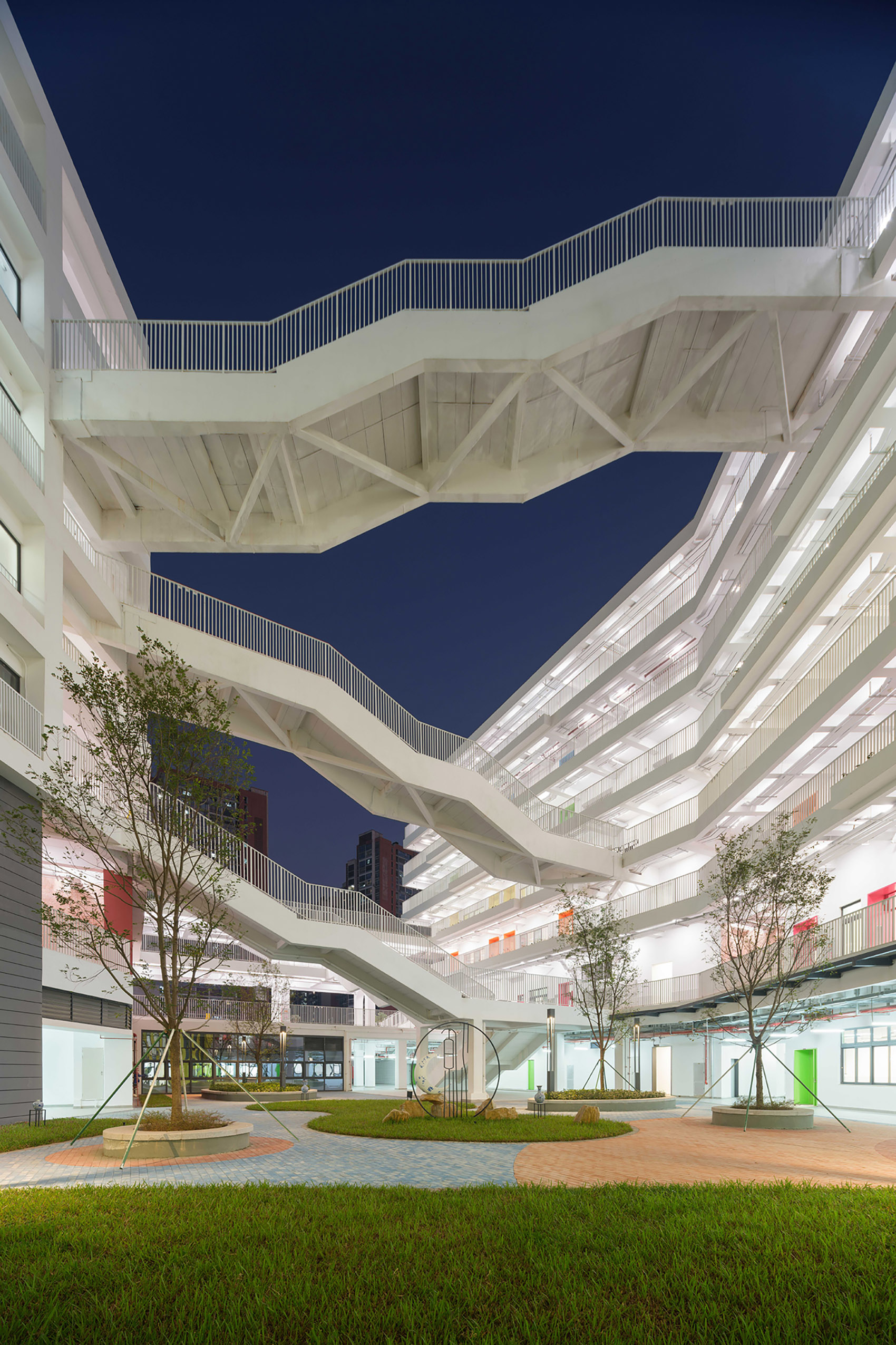 深圳市龙华区外国语学校福城校区丨中国深圳丨深圳大学建筑设计研究院有限公司“钟中 + 钟波涛”工作室-59