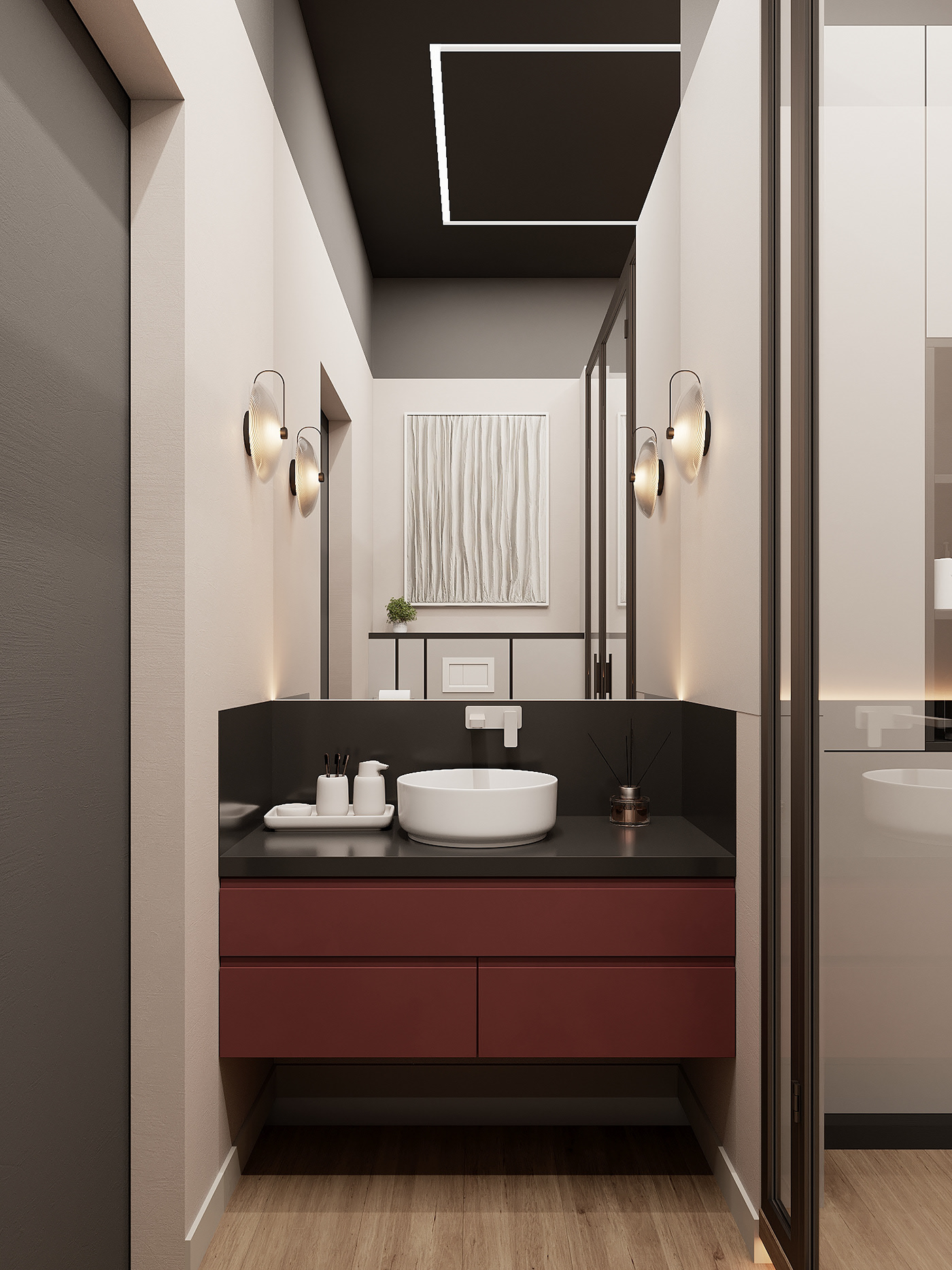 浅灰色与绿色打造舒适凉爽夏日-34