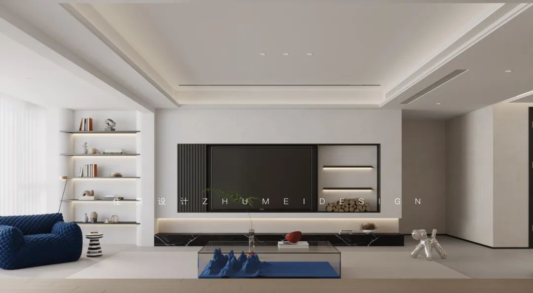 邂逅“五十度蓝”丨中国长沙丨住美设计-40