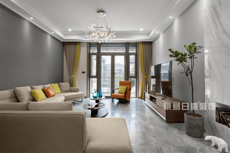 350㎡中式别墅，许你一方院落，不止于春花秋月~-24