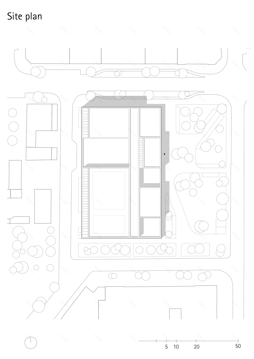Sportbad am Rabet Modular Swimming Facility / gmp Architects-36