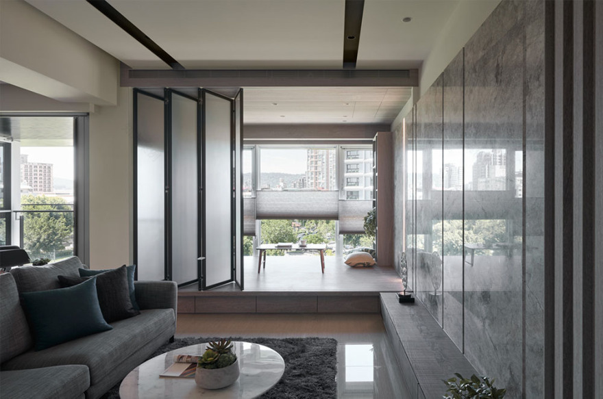 绿装修复合空间,自然日光与木纹元素共筑舒适居家氛围-5