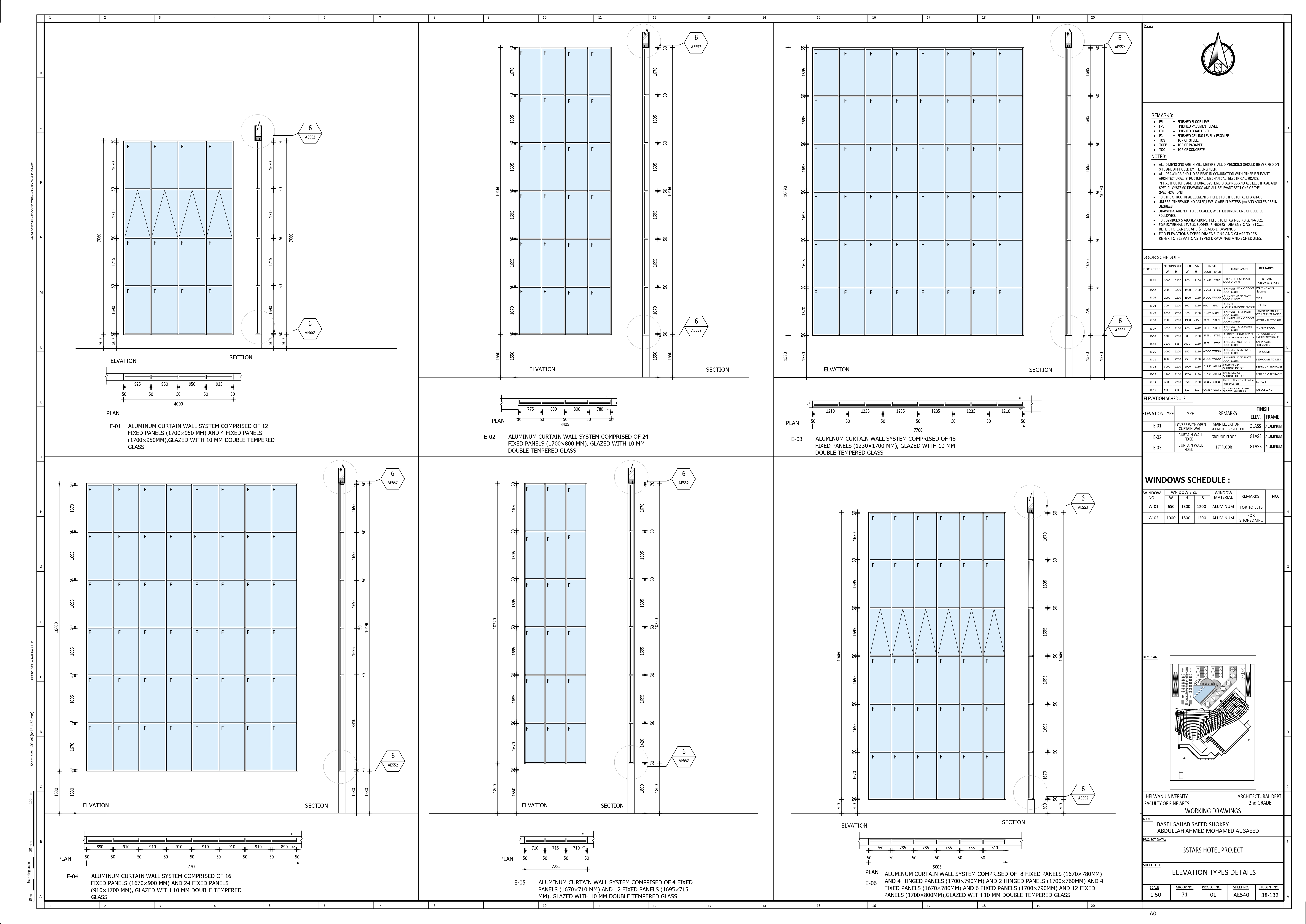 AquaVeil Hotel Working And Technical Insulation Drawing-27