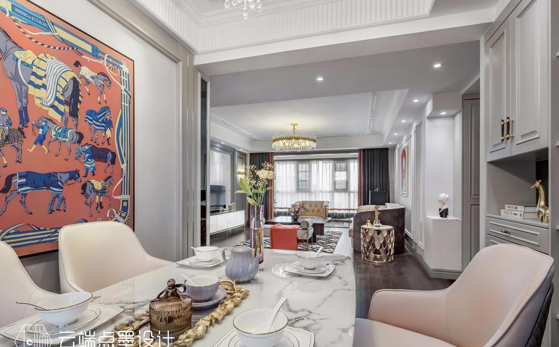 平层丨云端点墨设计 - 筑梦之吻（实景作品）-6