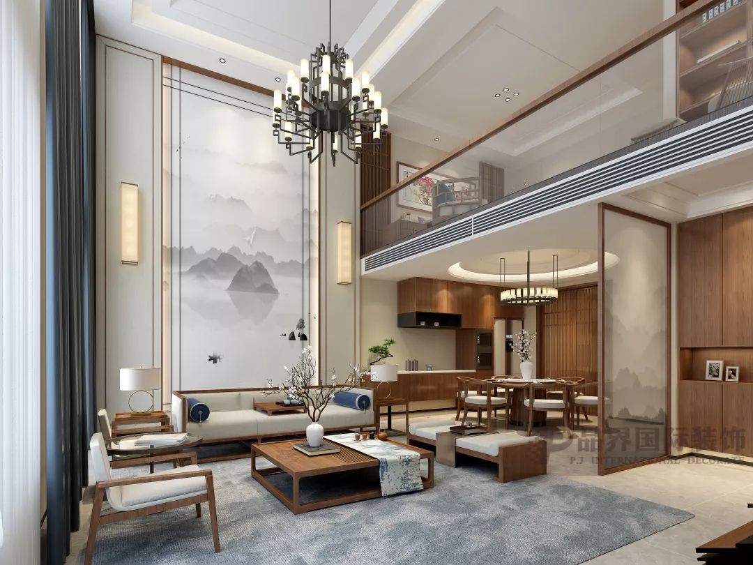 龙之梦简约中式装修，营造温馨品质生活-20