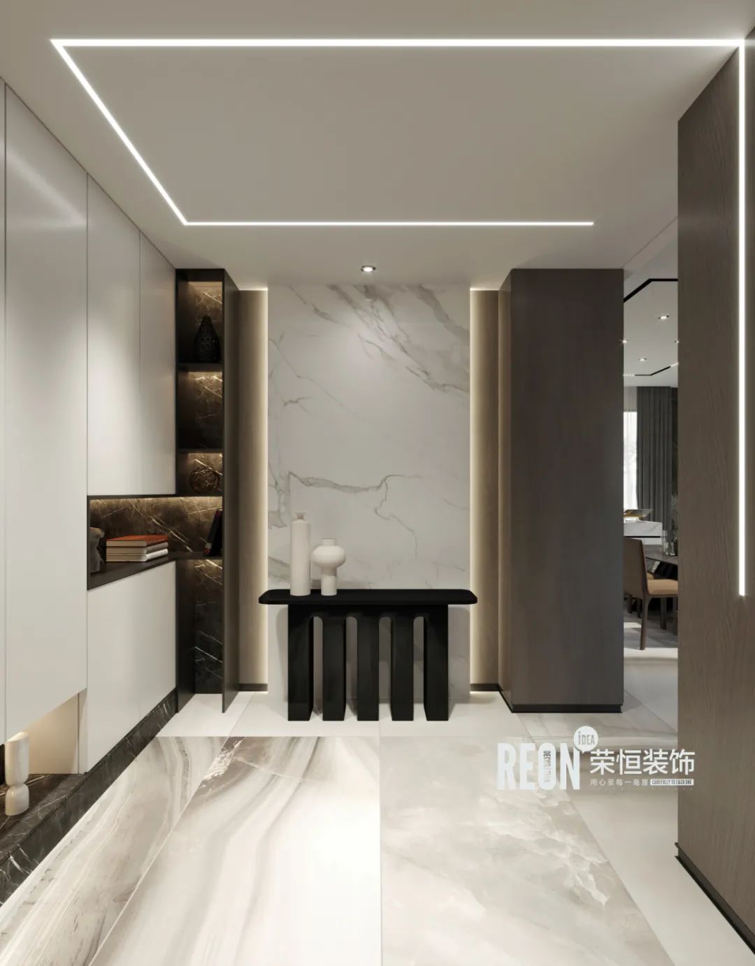 现代简约风家居设计,三壹设王均打造 468㎡岁月传奇-9