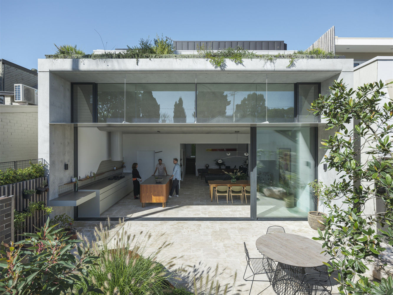 澳大利亚隐藏花园住宅丨山姆·克劳福德建筑师事务所-3