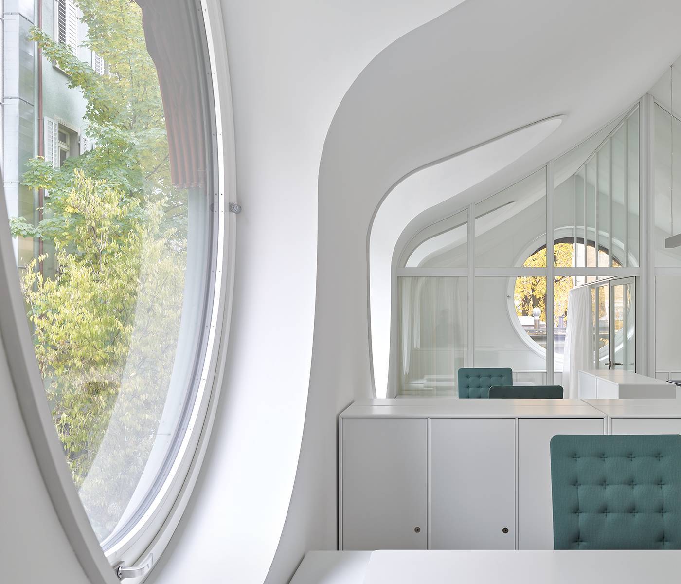 瑞士 Zurich St Peter & Paul 退休中心庭院办公建筑-3