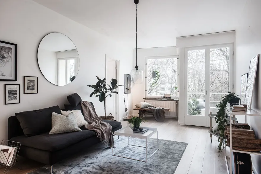 54 平米的小户型公寓设计-2