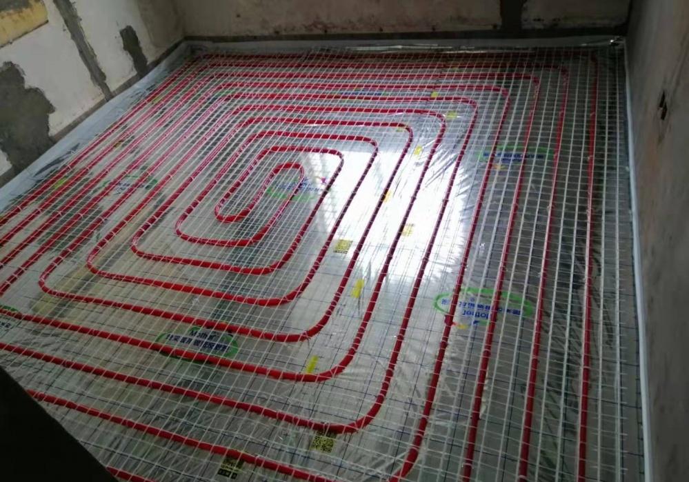 
上海闵行虹梅路3001弄水地暖安装效果图 -0