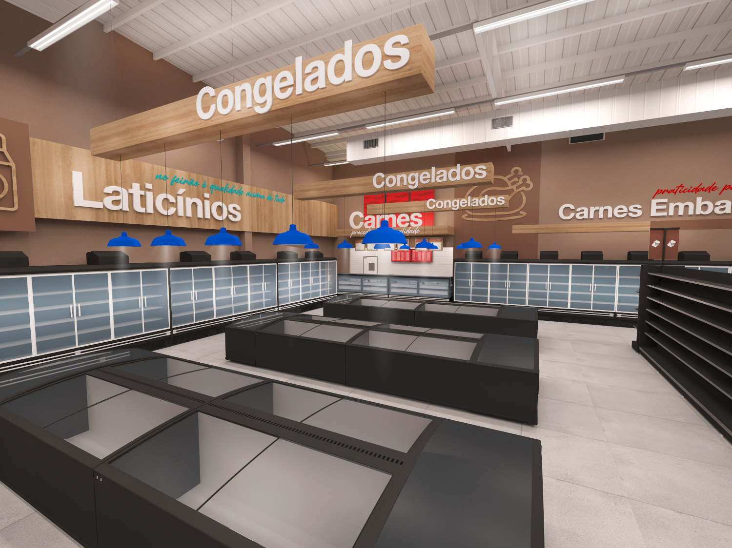 Feirão do Lar Supermarket Signage/ Comunicação Visual-6