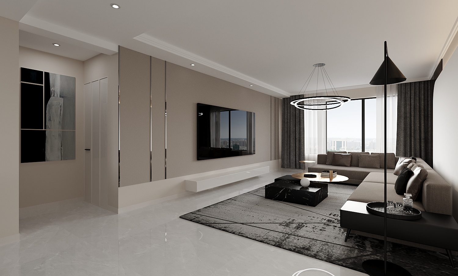 泓宇丨设计 晨光【奶油风】-0