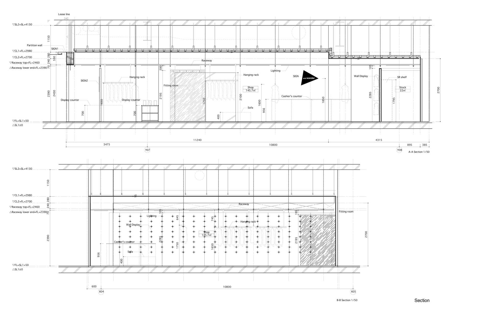 andwander GINZA SIX 店丨日本丨Jo Nagasaka,Schemata Architects-17