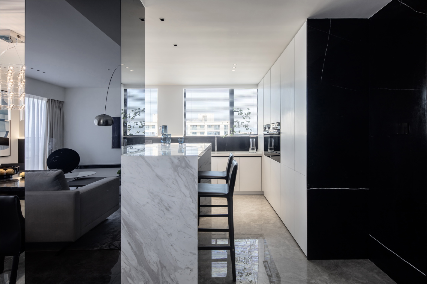 123m2现代简约风住宅-15