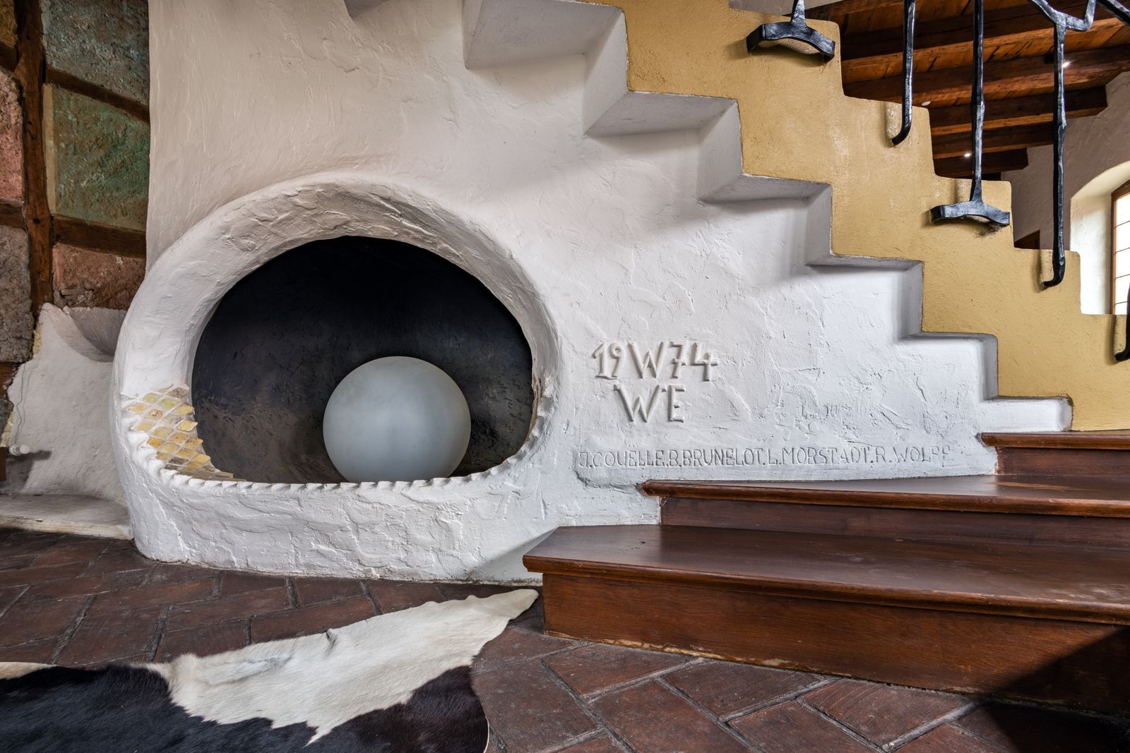 阿尔萨斯660㎡带壮观壁炉古修道院住宅丨法国丨雅克·库埃勒（Jacques Couëlle）-42