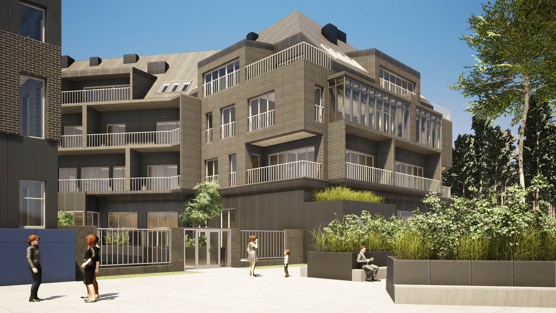 DREWNIANY BUDYNEK MIESZKANIOWY WIELORODZINNY Z CLT-56