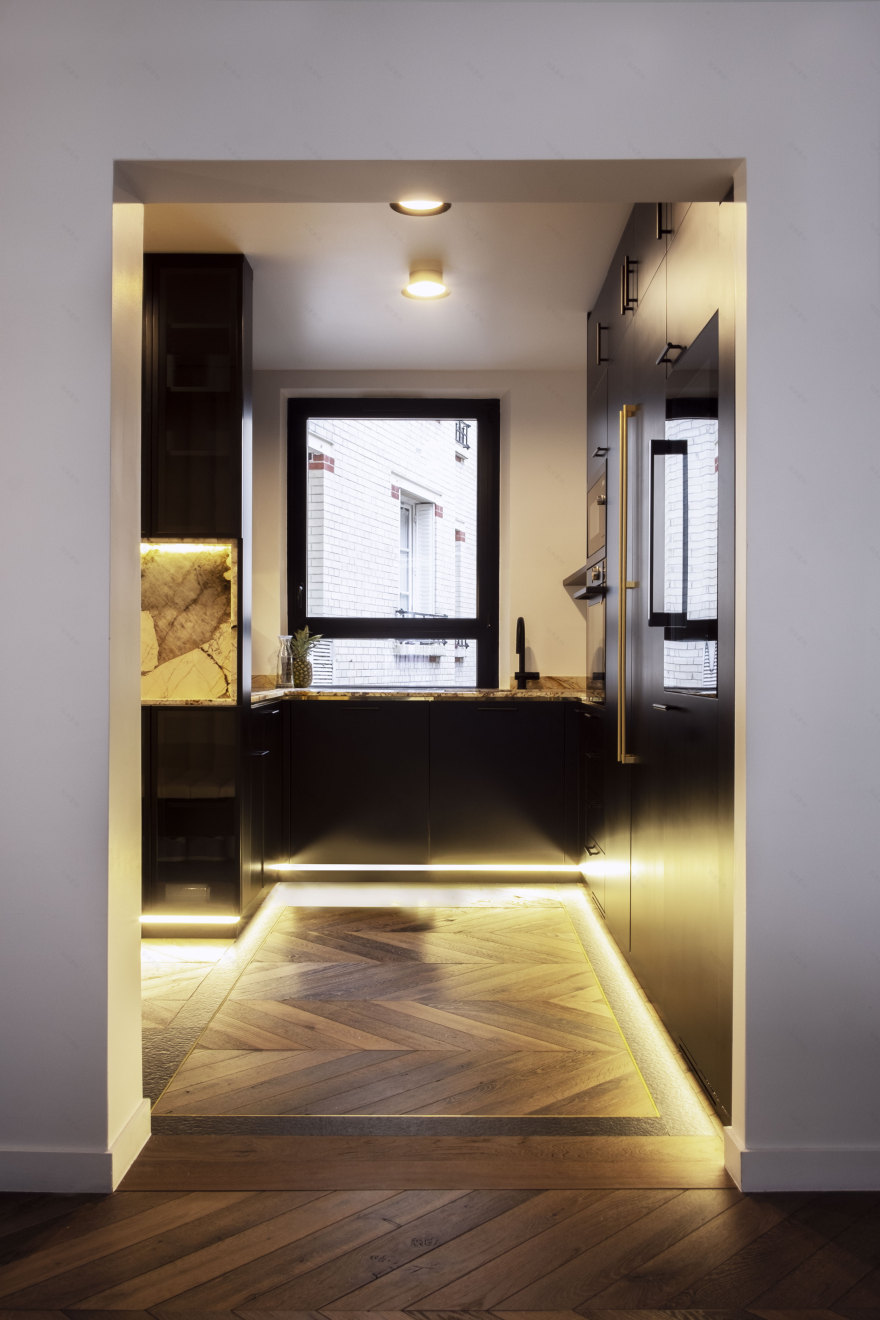 50平米公寓翻新项目丨法国巴黎丨agence volta(负责人nicolas roret)-26