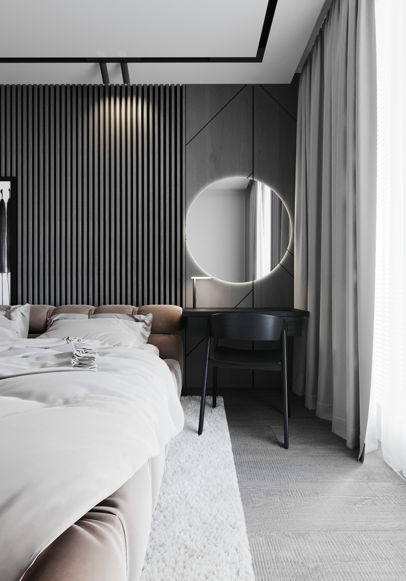 简约风公寓设计 精致时尚，舒适自然-13