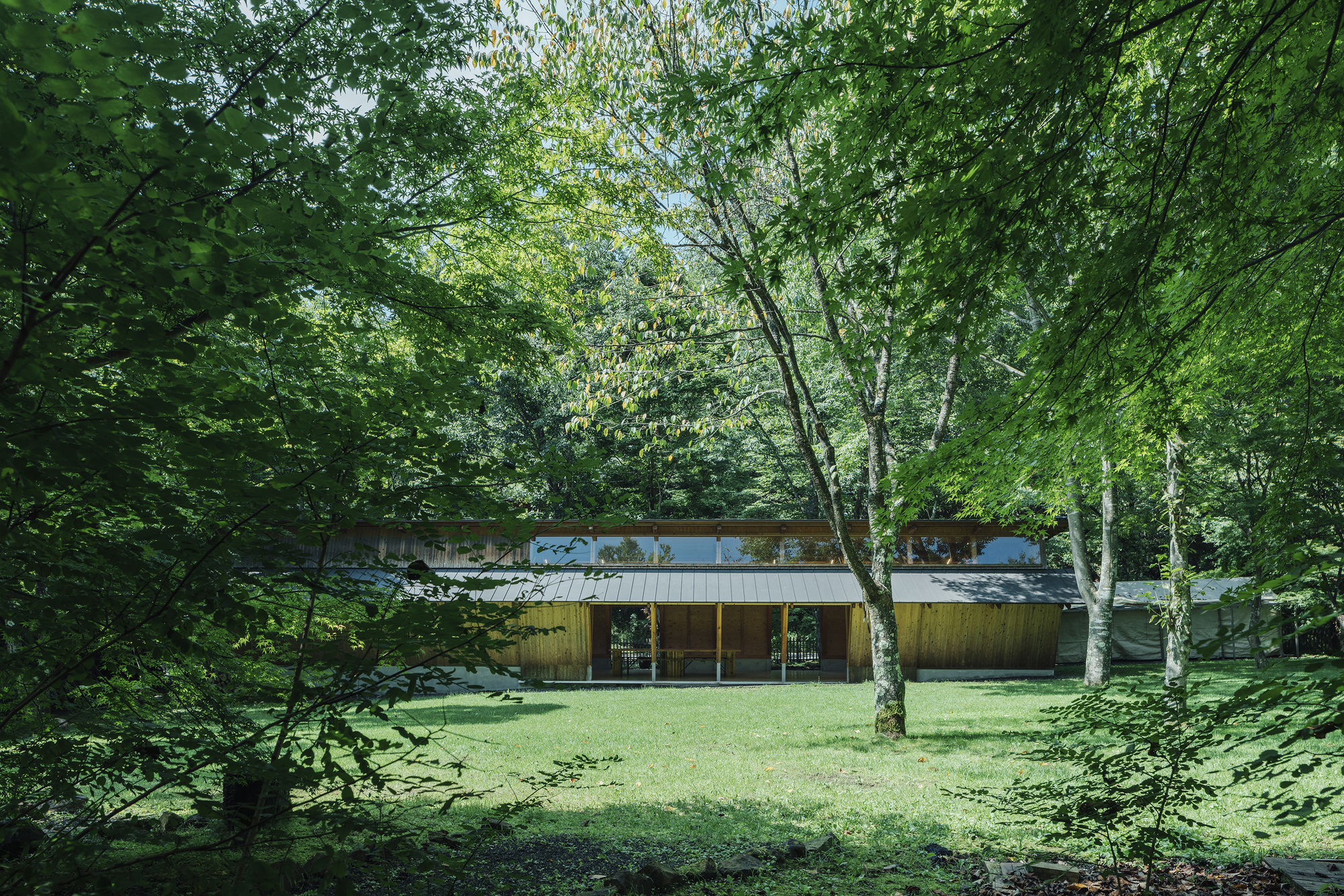 三屋顶木材大厅丨日本丨OOTT-8