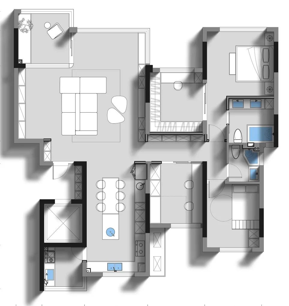 原·自然秩序 · 极简与自然的和谐共处丨空一筑造 | O.S.MAKE-64