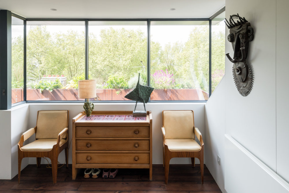 古董混搭的伦敦开放式住宅-24