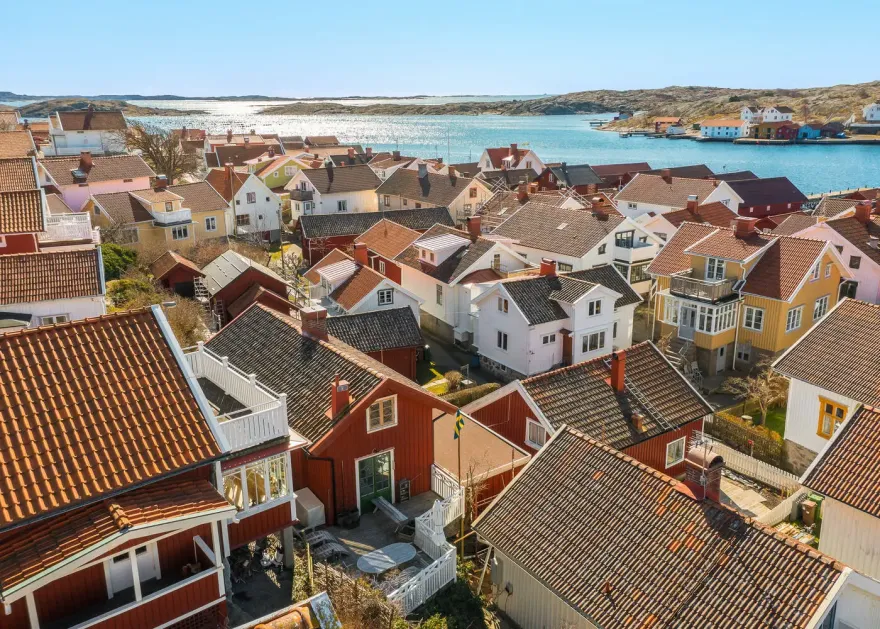 "瑞典 Mollösund 小镇,57m2 红色小木屋的温馨魅力"-22