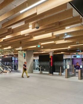 St· Denis Pleyel 车站丨法国巴黎丨隈研吾建筑都市设计事务所