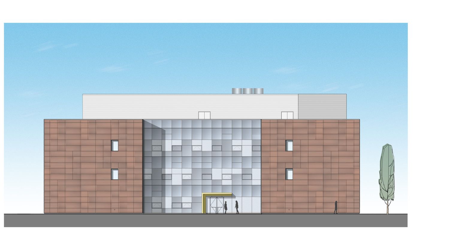 Nassau 社区学院 | 环保现代科学教学楼-71