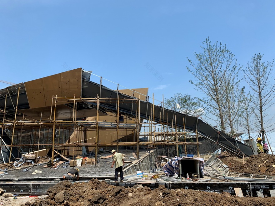 上海天华建筑设计丨武汉万科城市之光展示中心 建筑设计 丨中国武汉-58