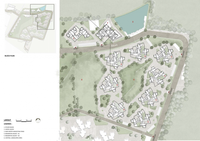 Shree Town 住宅项目丨印度丨Sanjay Puri Architects-40