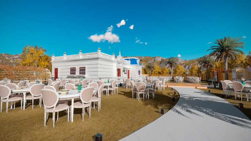 露天婚礼大厅丨埃及丨Mohamed Ahmed ELshazly-14