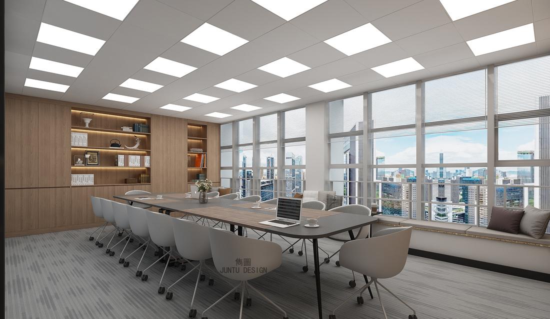 南沙区口岸大厦华盟写字楼办公室设计-29