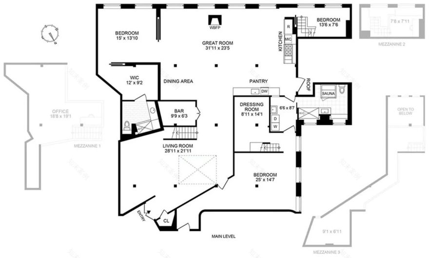 曼哈顿艺术阁楼丨美国曼哈顿-25