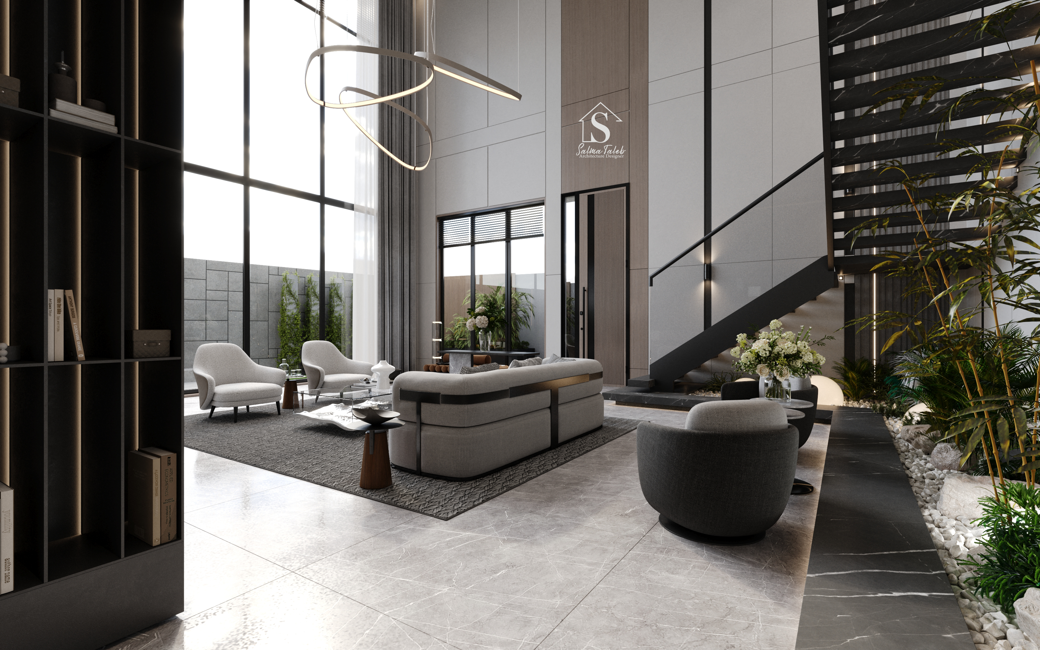 豪华现代（开放式大厅）-5